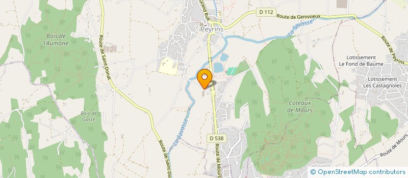 localisation de l'entreprise SMV  PEYRINS