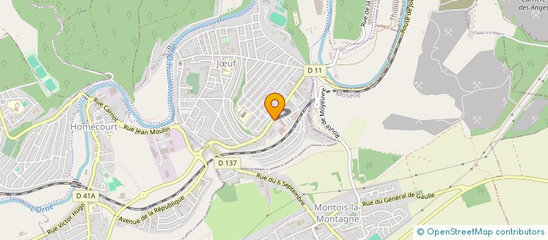 localisation de l'entreprise SMV COMPUTER  JUF