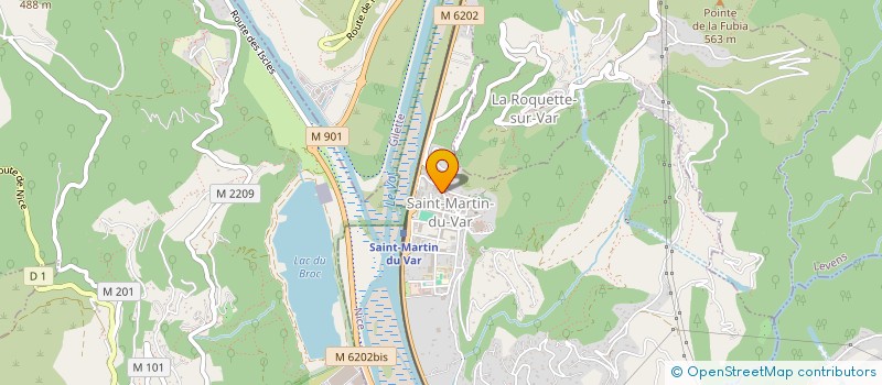 localisation de l'entreprise SMV CONSEIL  SAINT-MARTIN-DU-VAR