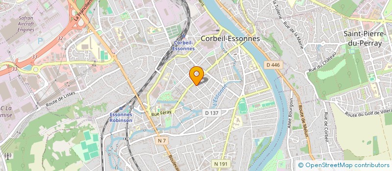 localisation de l'entreprise SMV SECURITE à CORBEIL-ESSONNES