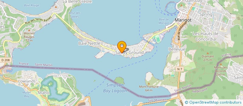 localisation de l'entreprise SMVA TOP CV  SAINT MARTIN