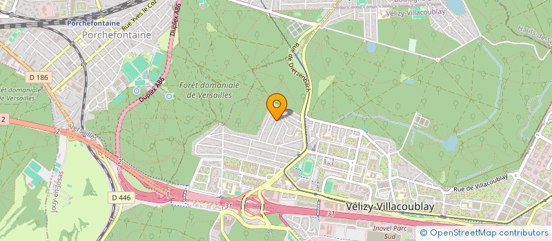 localisation de l'entreprise SMVB à VELIZY-VILLACOUBLAY