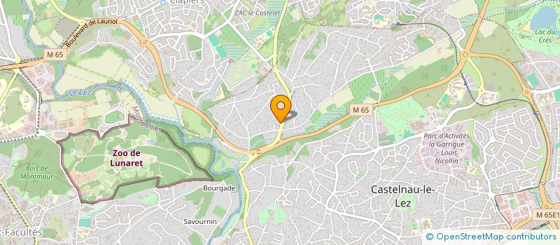 localisation de l'entreprise SMVCB  CASTELNAU-LE-LEZ