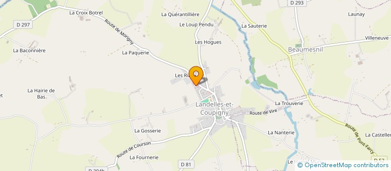 localisation de l'entreprise SMVE GRAND OUEST à LANDELLES-ET-COUPIGNY