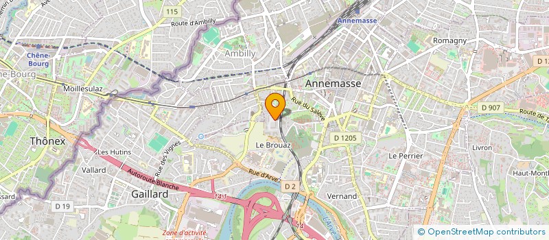 localisation de l'entreprise SMVI  ANNEMASSE