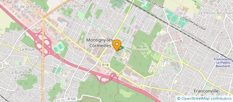 localisation de l'entreprise SMVO à MONTIGNY-LES-CORMEILLES