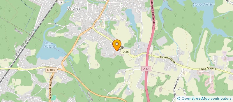 localisation de l'entreprise SMW  ONDRES