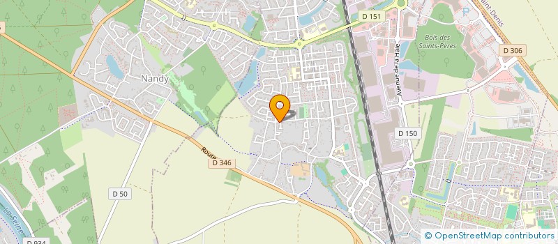 localisation de l'entreprise SMW TRANSPORTS  SAVIGNY-LE-TEMPLE