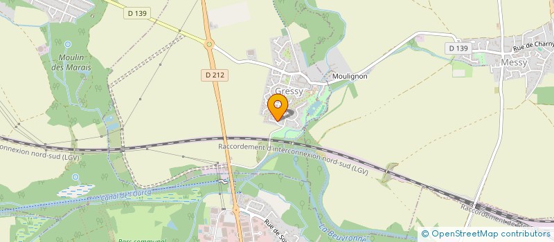 localisation de l'entreprise SMWA  GRESSY