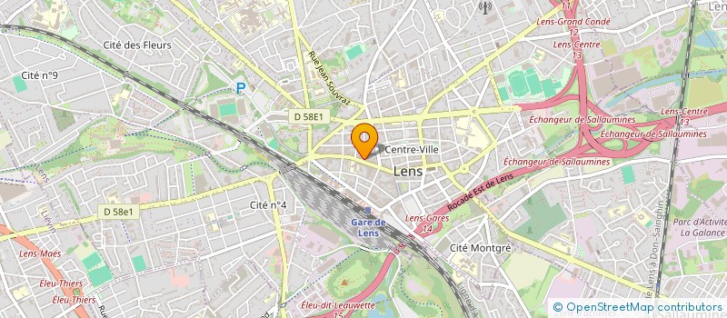localisation de l'entreprise SMWT à LENS