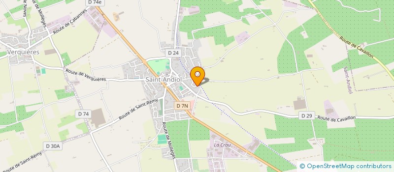 localisation de l'entreprise SMY à SAINT-ANDIOL