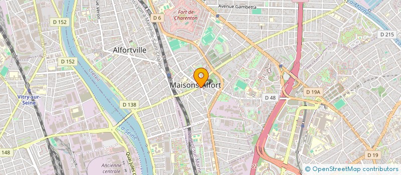 localisation de l'entreprise SMY CONSULTING à MAISONS-ALFORT