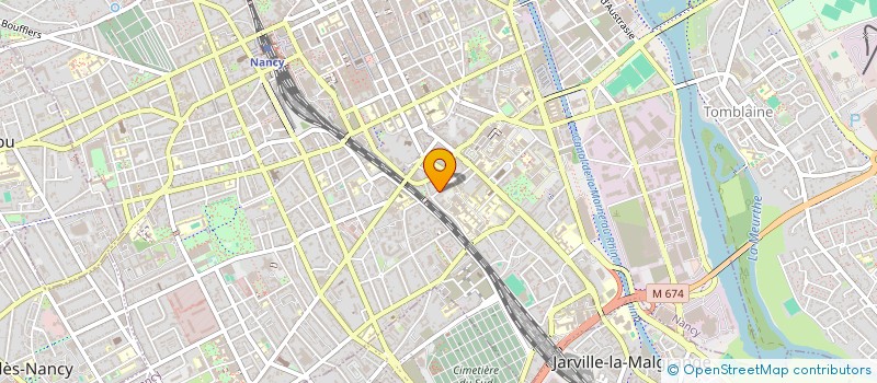 localisation de l'entreprise SMYG  NANCY