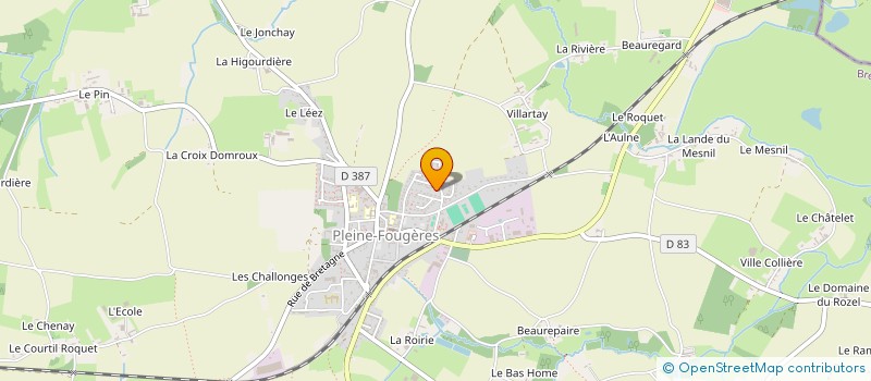 localisation de l'entreprise SMYL CAMPING CAR  PLEINE-FOUGERES