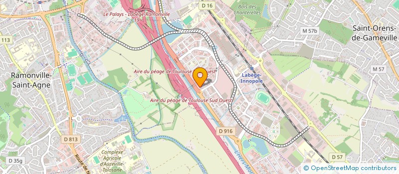 localisation de l'entreprise SMYLER  LABEGE