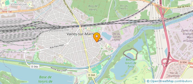 localisation de l'entreprise SMYLIES  VAIRES-SUR-MARNE