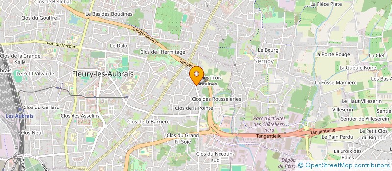 localisation de l'entreprise SMYLIFE à ORLEANS