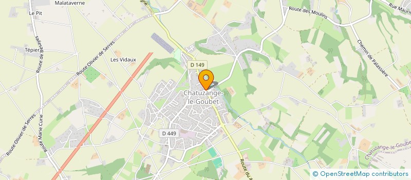 localisation de l'entreprise SMYRNA  CHATUZANGE-LE-GOUBET