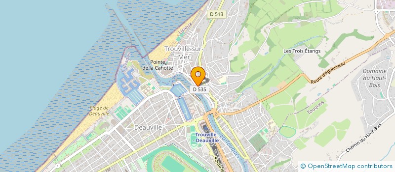 localisation de l'entreprise SMZ  TROUVILLE-SUR-MER