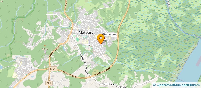 localisation de l'entreprise SMZ COMPAGNIE à MATOURY