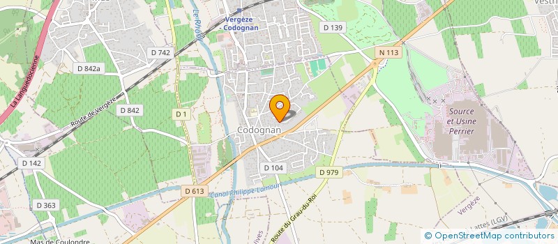 localisation de l'entreprise SN 2006  CODOGNAN