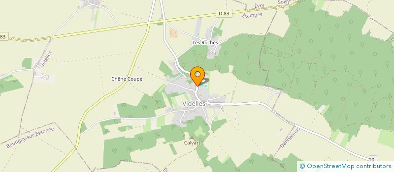 localisation de l'entreprise SN 46  VIDELLES