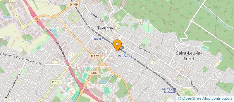 localisation de l'entreprise SN  TAVERNY