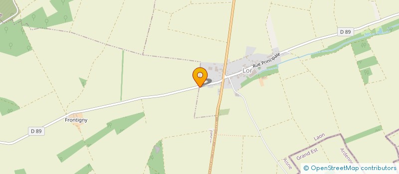 localisation de l'entreprise SN AND LOCATION  VILLENEUVE-SUR-AISNE