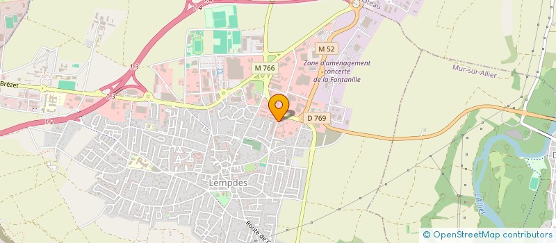 localisation de l'entreprise SN AUTOS à LEMPDES