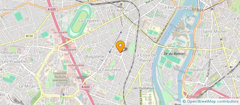 localisation de l'entreprise SN BAT à TOULOUSE