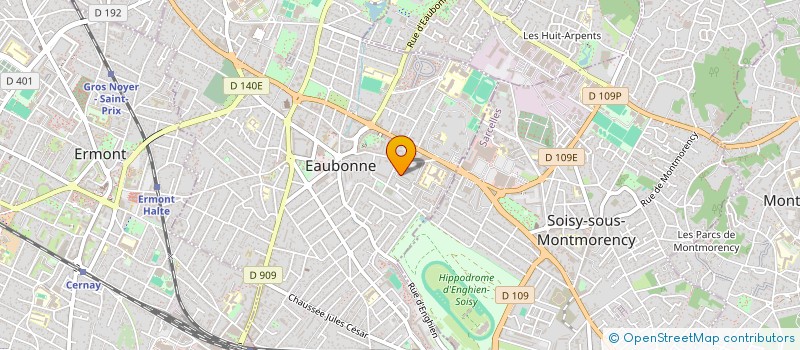 localisation de l'entreprise SN BAT à EAUBONNE
