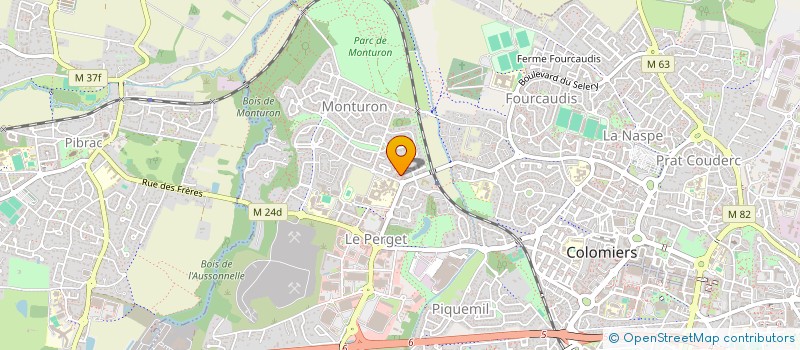 localisation de l'entreprise SN BAT à COLOMIERS