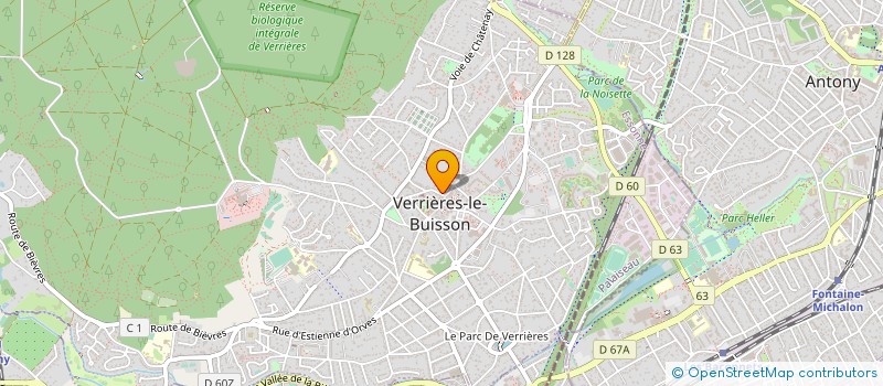localisation de l'entreprise SN BIEN-ETRE à VERRIERES-LE-BUISSON