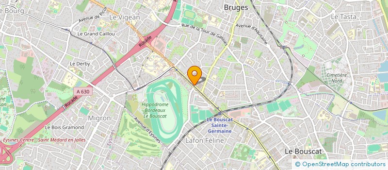 localisation de l'entreprise SN BRUDIS à BRUGES