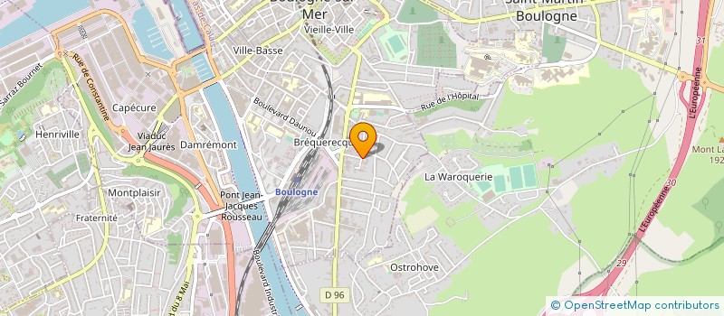 localisation de l'entreprise SN CAP NORD  SAINT-ETIENNE-AU-MONT