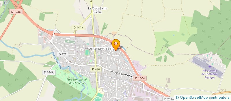 localisation de l'entreprise SN CAPITAL  FONTENAY-TRESIGNY