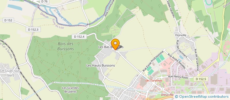 localisation de l'entreprise SN CARS à DREUX