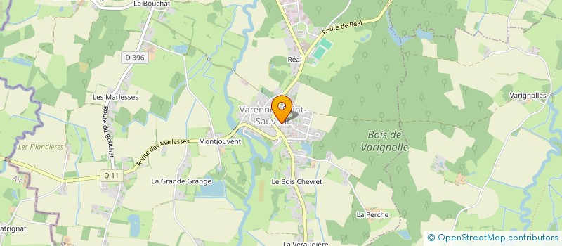localisation de l'entreprise SN CLIMATISATION à VARENNES-SAINT-SAUVEUR