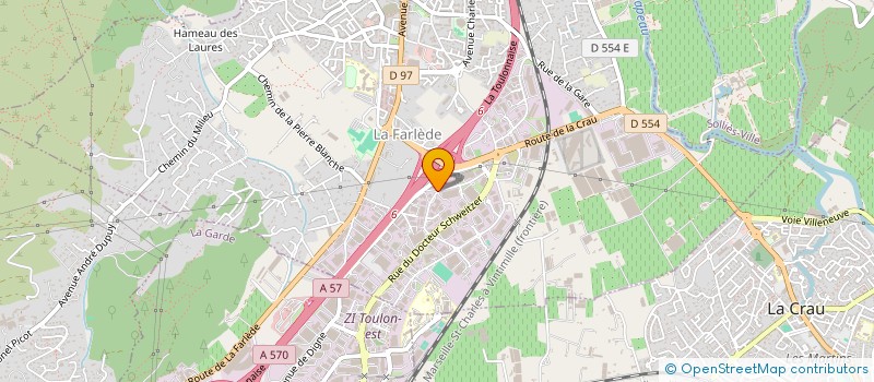 localisation de l'entreprise SN CONSULTANT  LA FARLEDE