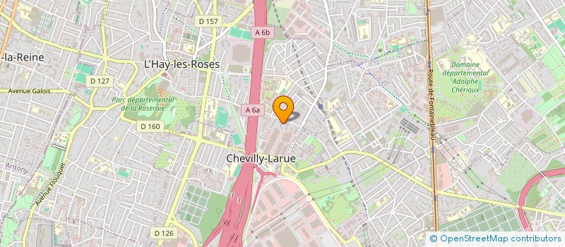 localisation de l'entreprise SN CONSULTING  L'HAY-LES-ROSES