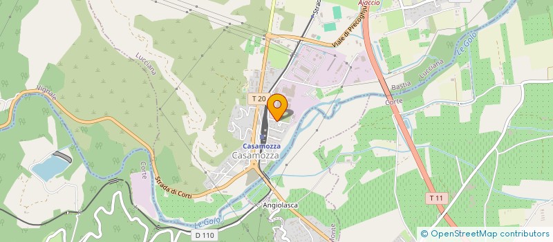 localisation de l'entreprise SN CORSE GLACONS à BORGO