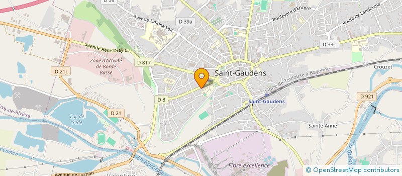 localisation de l'entreprise SN DECORS SOLS ET MURS à SAINT-GAUDENS