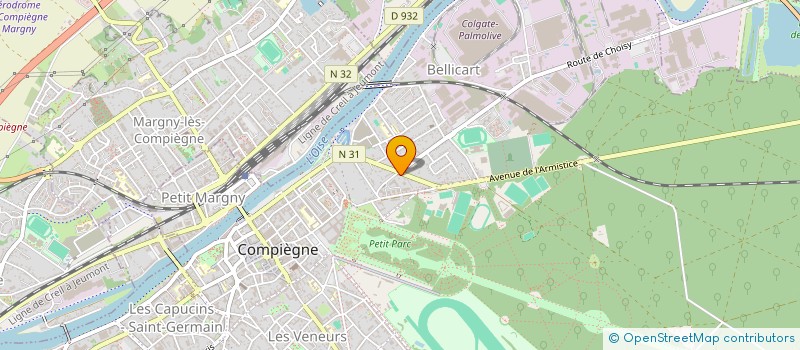 localisation de l'entreprise SN DEM PICARDIE  COMPIEGNE