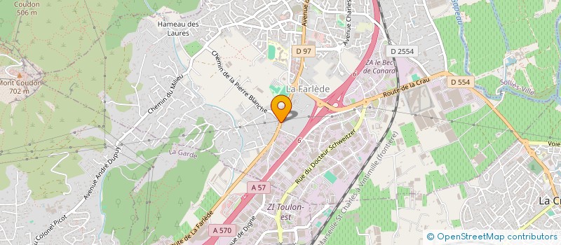 localisation de l'entreprise SN DIFFUSION à SOLLIES-PONT