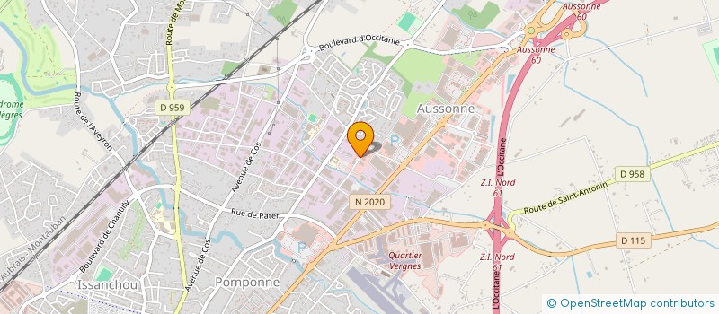 localisation de l'entreprise SN DROP  MONTAUBAN