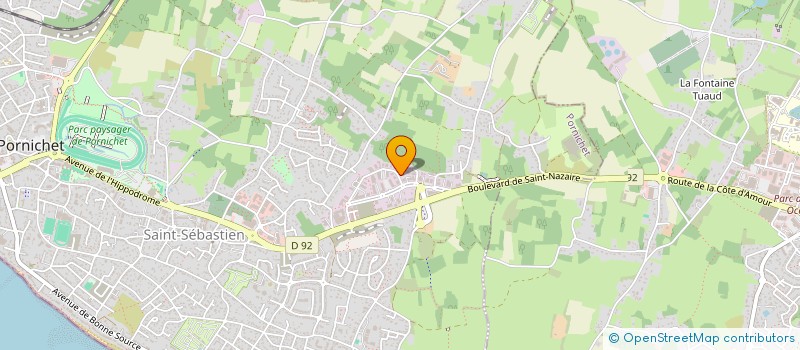 localisation de l'entreprise SN ELEC à PORNICHET