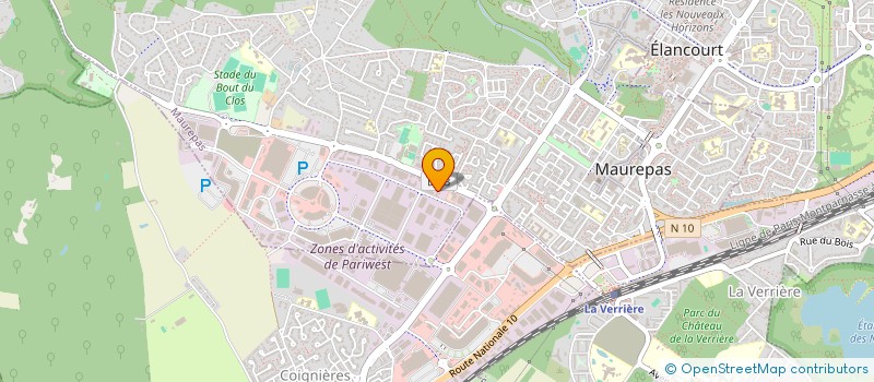 localisation de l'entreprise SN ERGY  MAUREPAS