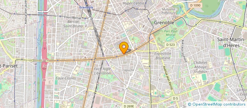 localisation de l'entreprise SN ERM  GRENOBLE