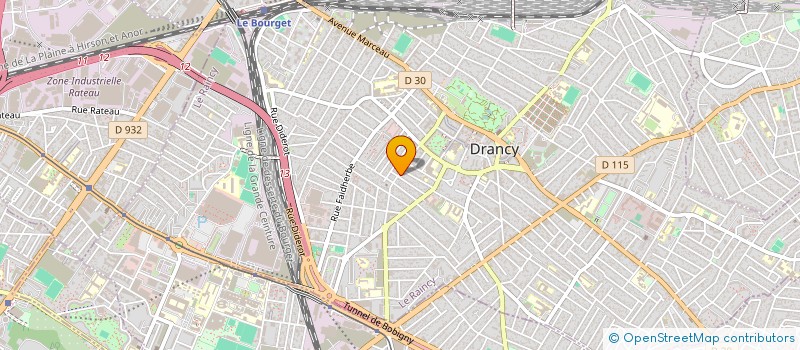 localisation de l'entreprise SN EURO CONFORT VOYAGES à DRANCY