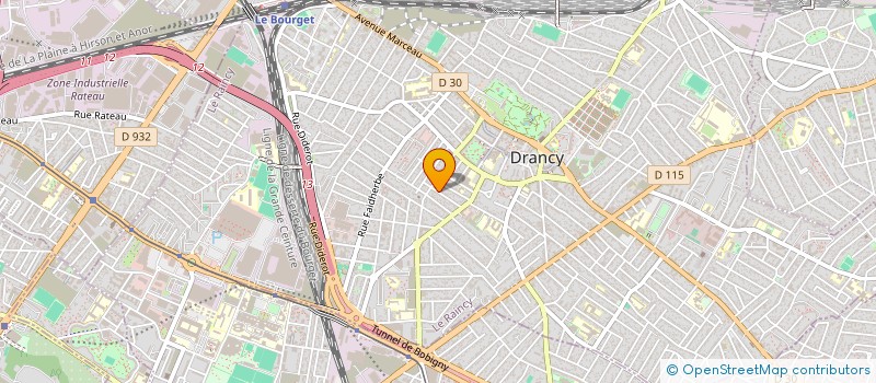 localisation de l'entreprise SN EVENT à DRANCY
